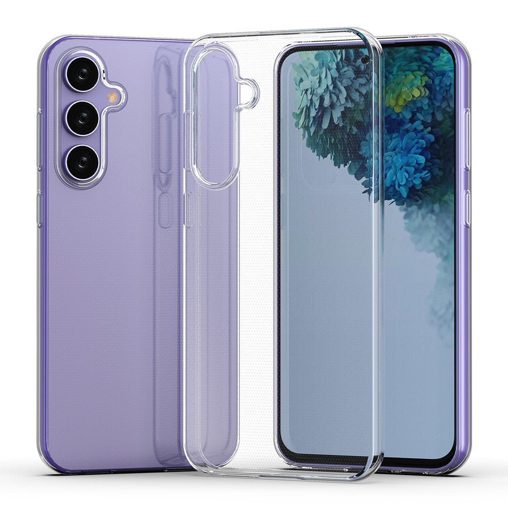 Galaxy S23 FE Transparente Hülle – Kratzfest, weich & stoßfest