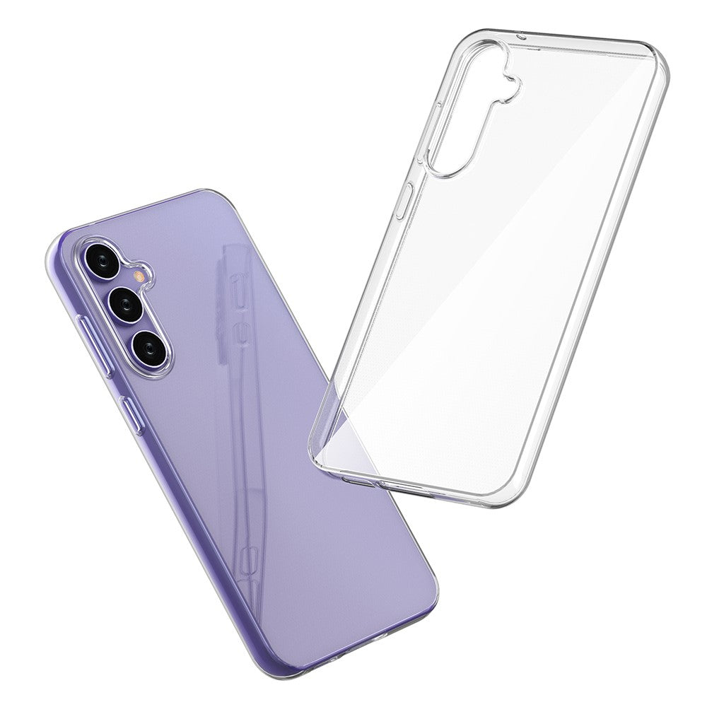 Galaxy S23 FE Transparente Hülle – Kratzfest, weich & stoßfest