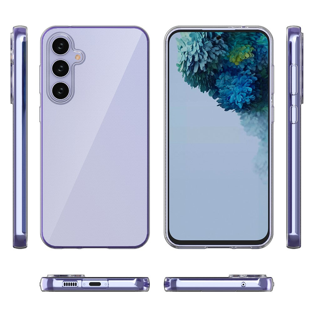 Galaxy S23 FE Transparente Hülle – Kratzfest, weich & stoßfest