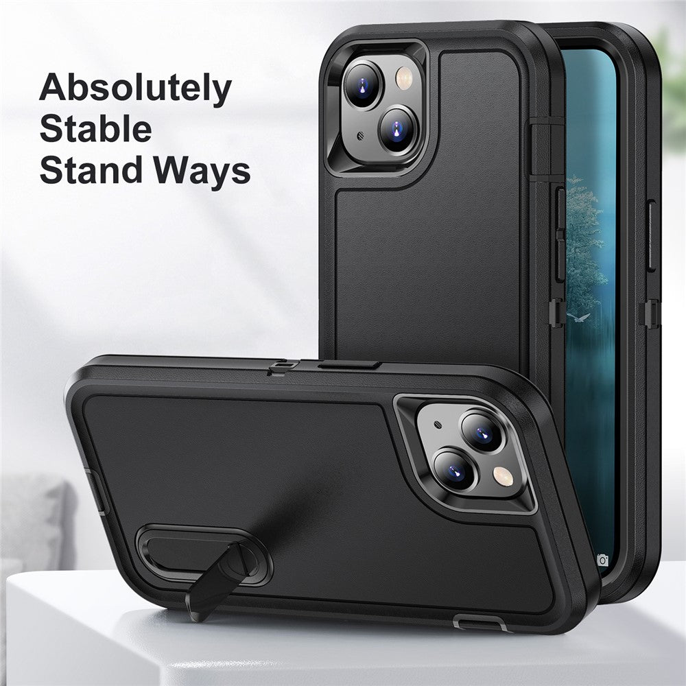 iPhone 15 Plus Silikon-Hülle – Stoßfest & EVA 3-in-1-Design