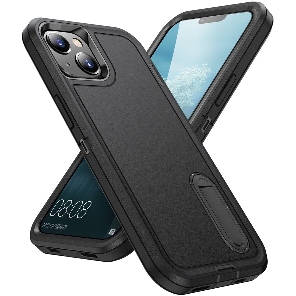 iPhone 15 Plus Silikon-Hülle – Stoßfest & EVA 3-in-1-Design
