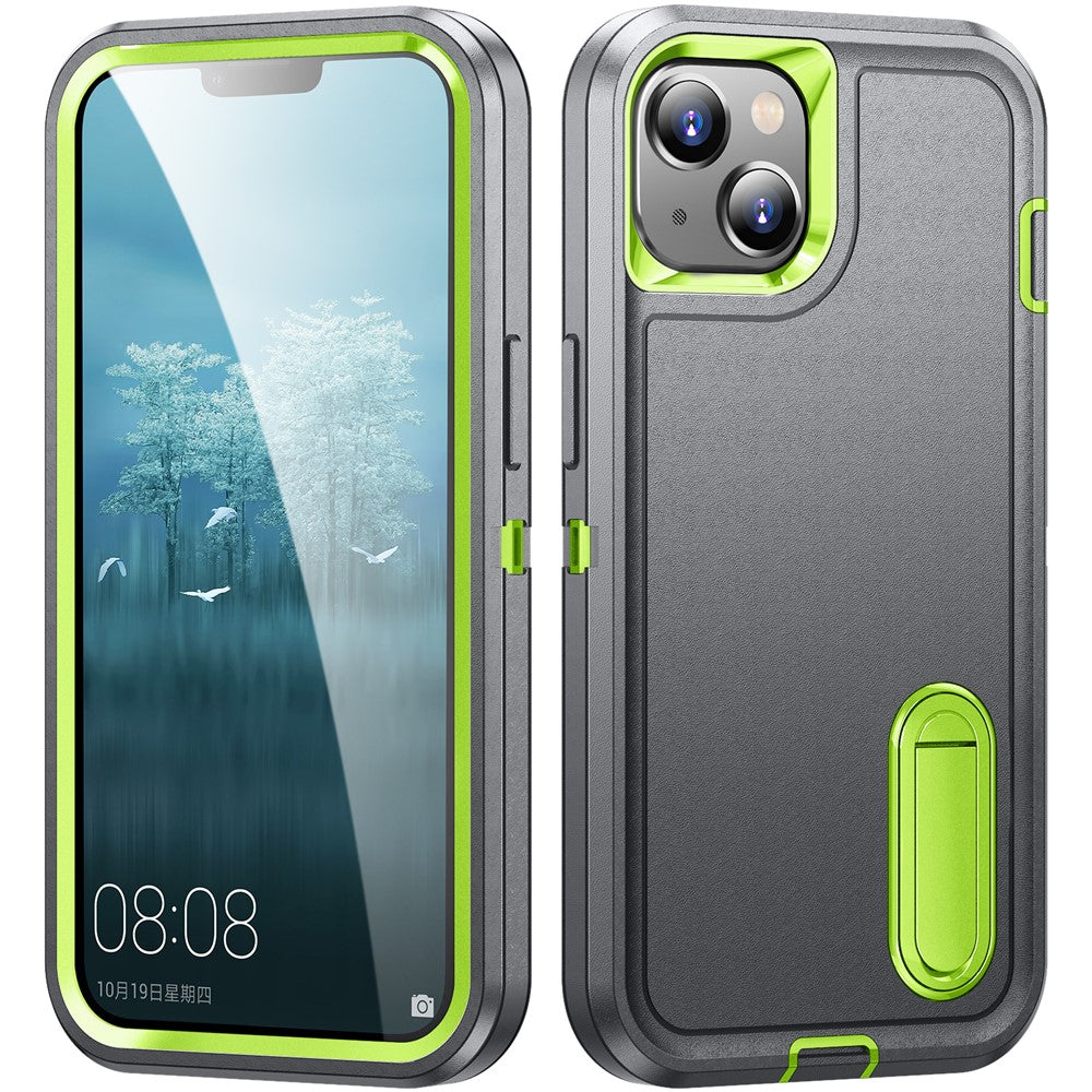 iPhone 15 Plus Silikon-Hülle – Stoßfest & EVA 3-in-1-Design