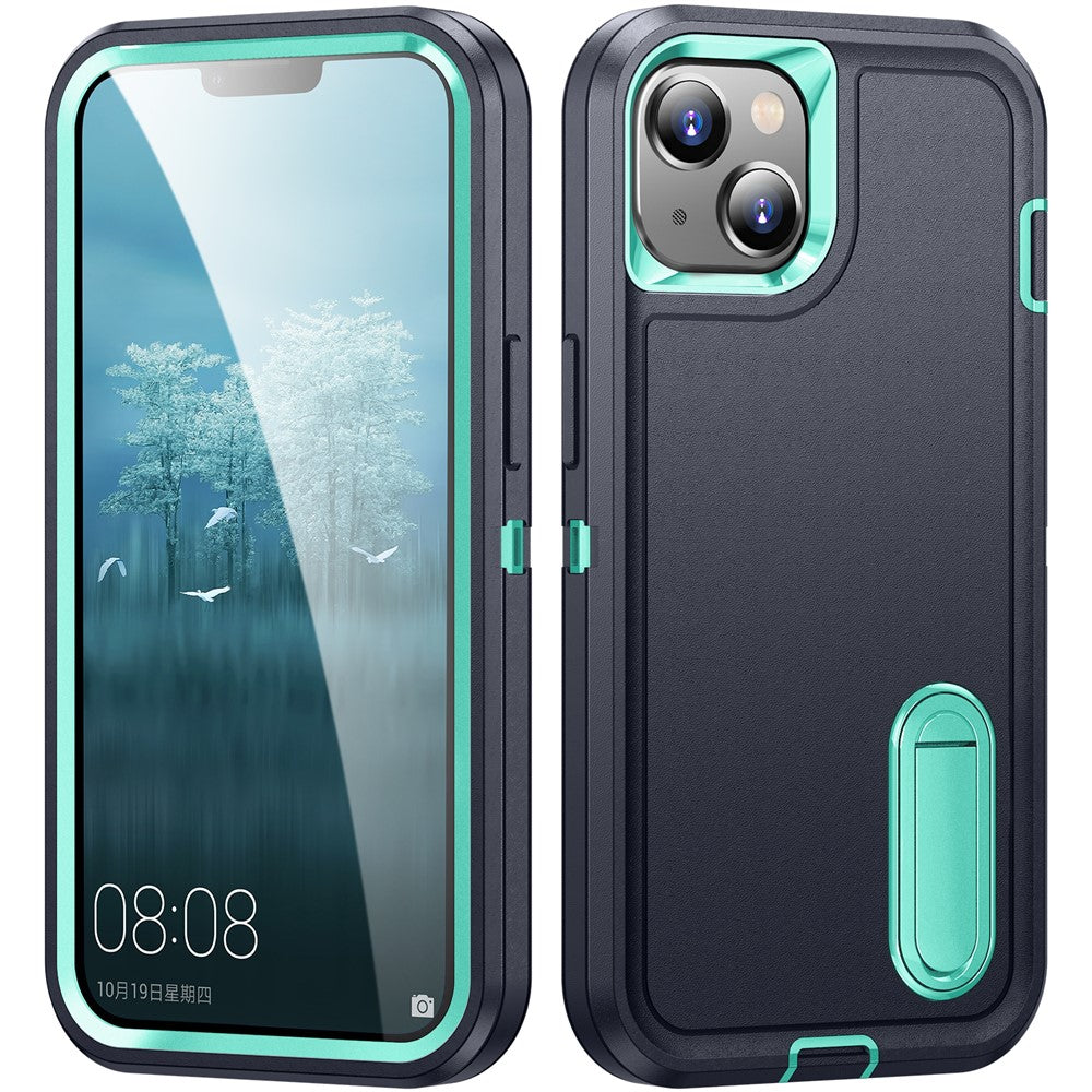 iPhone 15 Plus Silikon-Hülle – Stoßfest & EVA 3-in-1-Design