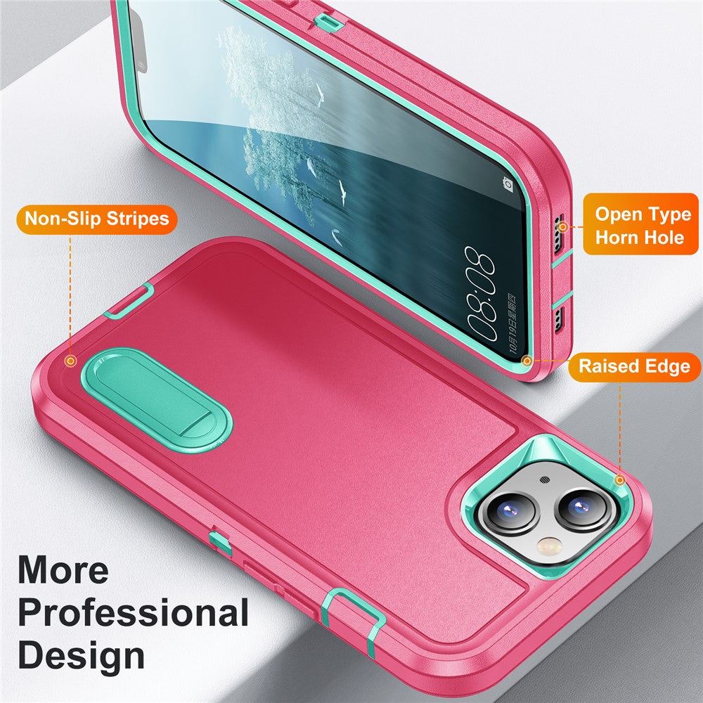 iPhone 15 Silikon-Hülle – Stoßfest & EVA 3-in-1-Design