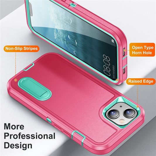 iPhone 15 Silikon-Hülle – Stoßfest & EVA 3-in-1-Design