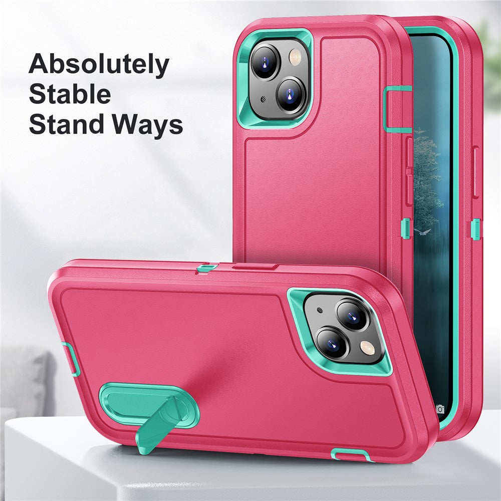 iPhone 15 Silikon-Hülle – Stoßfest & EVA 3-in-1-Design