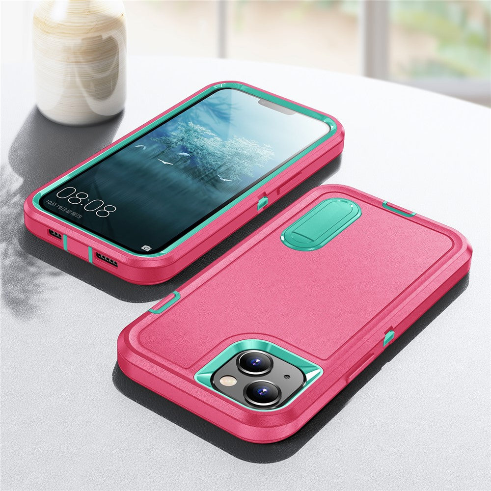 iPhone 15 Silikon-Hülle – Stoßfest & EVA 3-in-1-Design