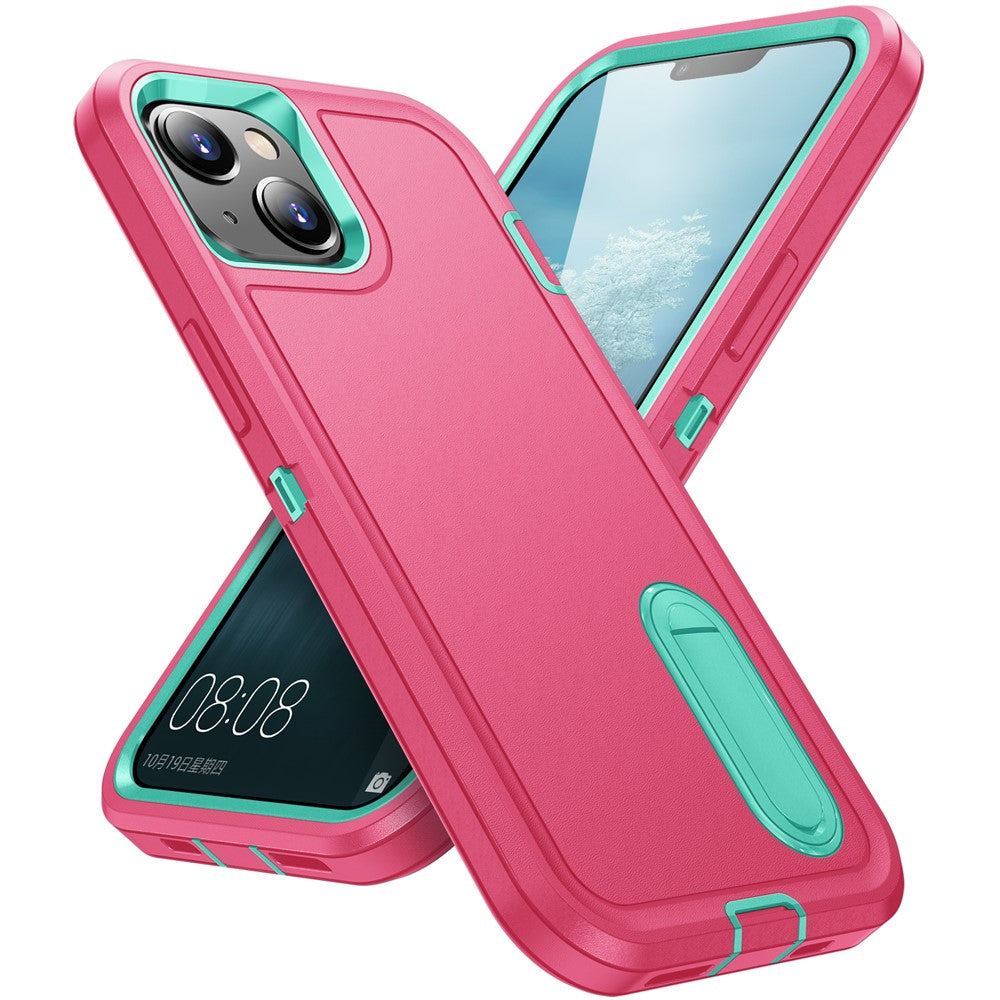 iPhone 15 Silikon-Hülle – Stoßfest & EVA 3-in-1-Design