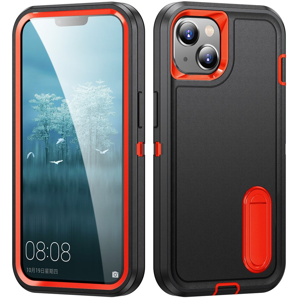 iPhone 15 Silikon-Hülle – Stoßfest & EVA 3-in-1-Design