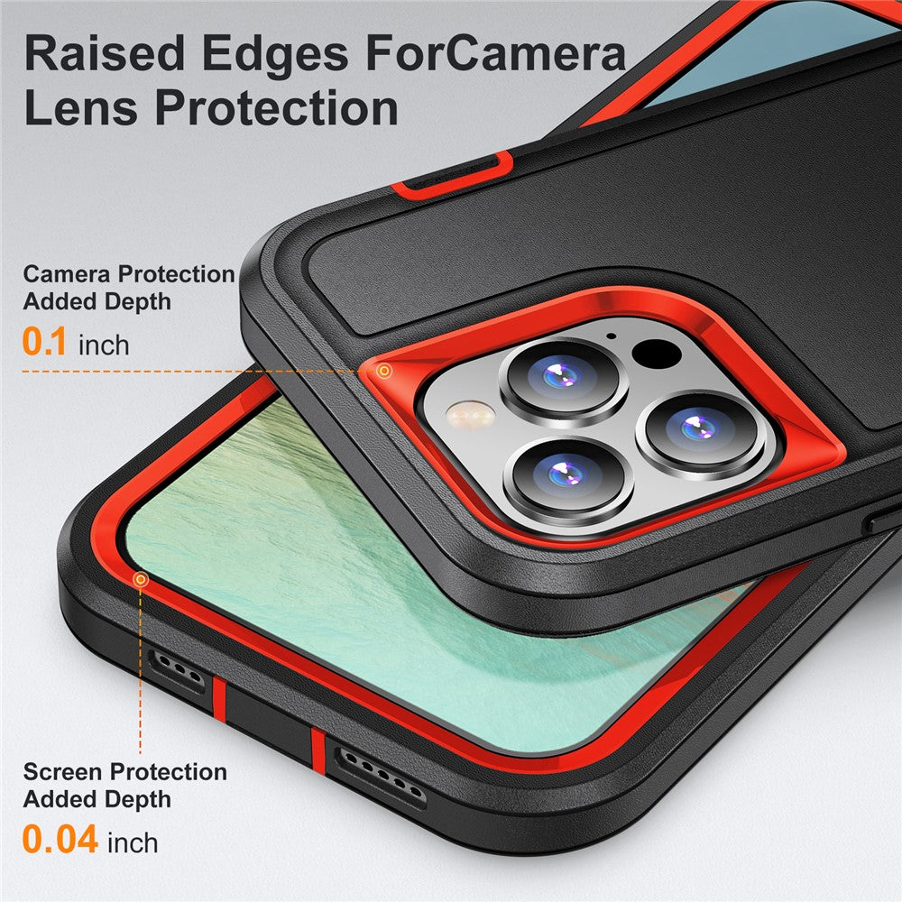 iPhone 15 Pro Max Silikon-Hülle – Stoßfest & EVA 3-in-1-Design