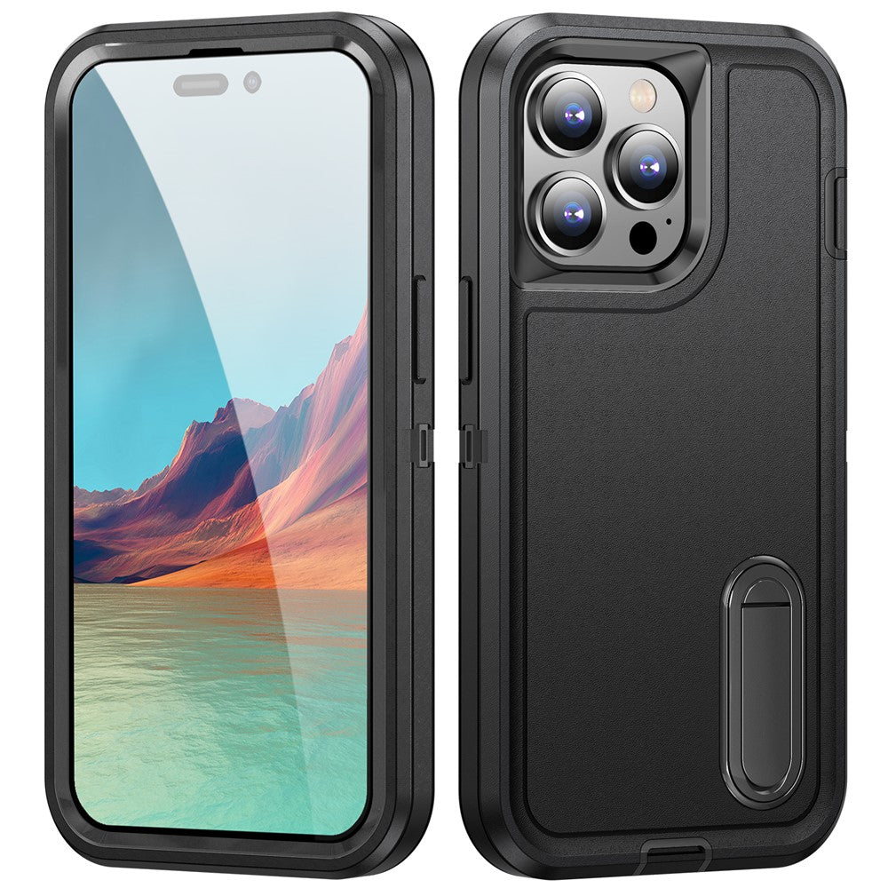 iPhone 15 Pro Max Silikon-Hülle – Stoßfest & EVA 3-in-1-Design