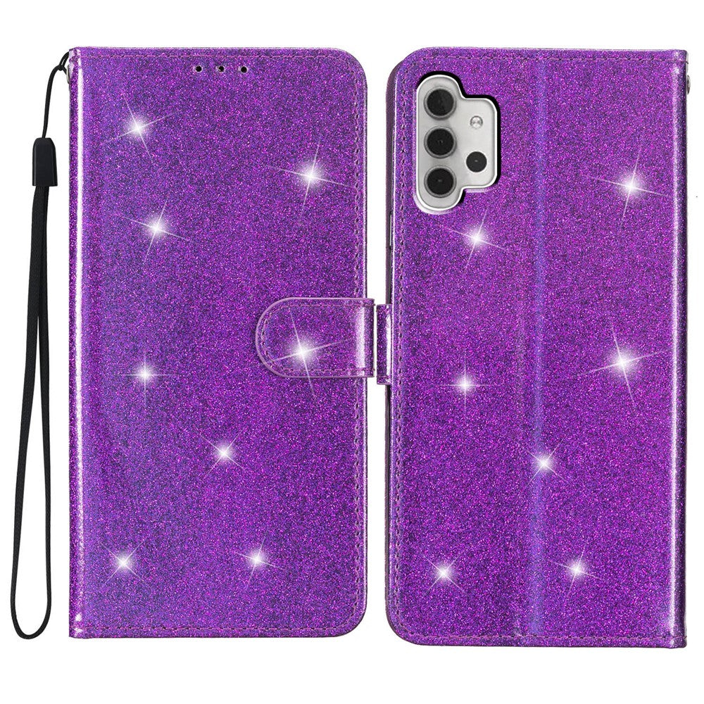 Galaxy A32 5G / M32 5G Lederhülle – Mit Wallet & Standfunktion