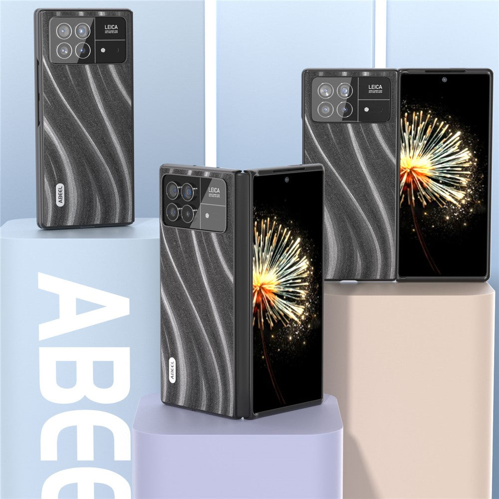 ABEEL Milky Way Series For Xiaomi Mix Fold 3 5G Shockproof Phone Case PU Leather Coated PC Back Cover