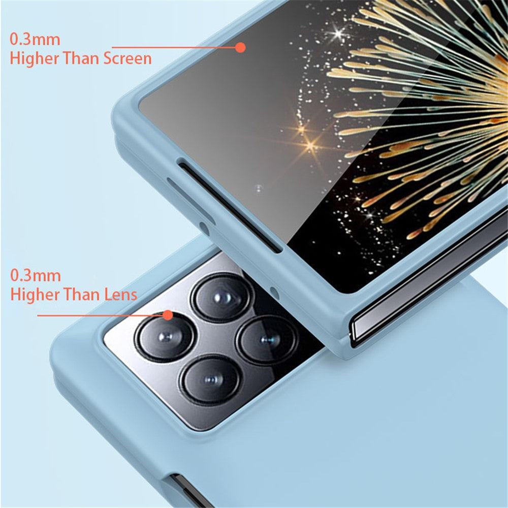 For Xiaomi Mix Fold 3 5G Protective Hard PC Phone Case Skin-touch Folding Cover