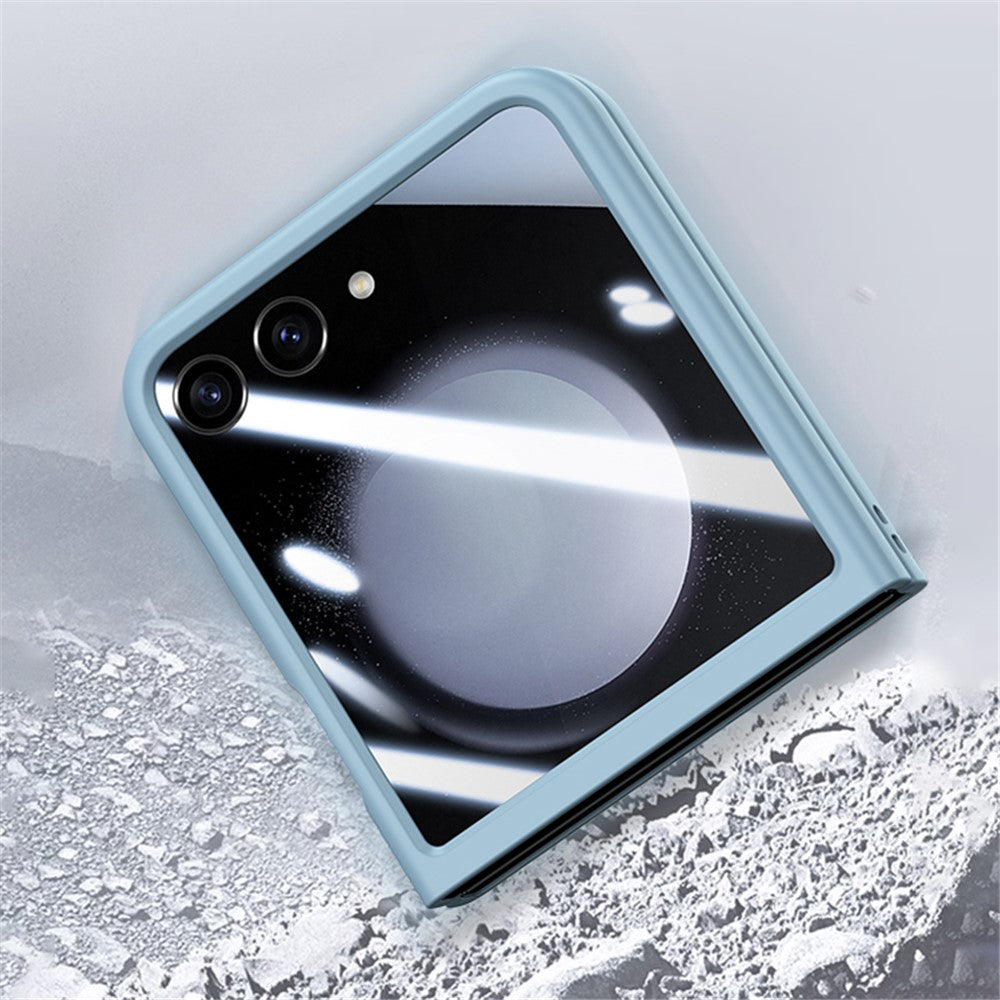 Galaxy Z Flip5 5G Hülle mit Anti-Kratzer Funktion & Front-Schutzfolie