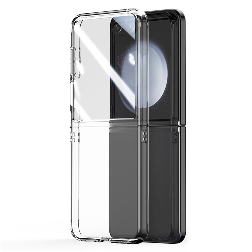 Galaxy Z Flip5 5G Hülle mit Anti-Kratzer Funktion & Front-Schutzfolie