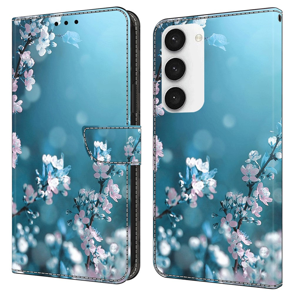 Galaxy S23 FE Wallet-Hülle – Mit 3D-Muster, Kartenfächer & Ständer