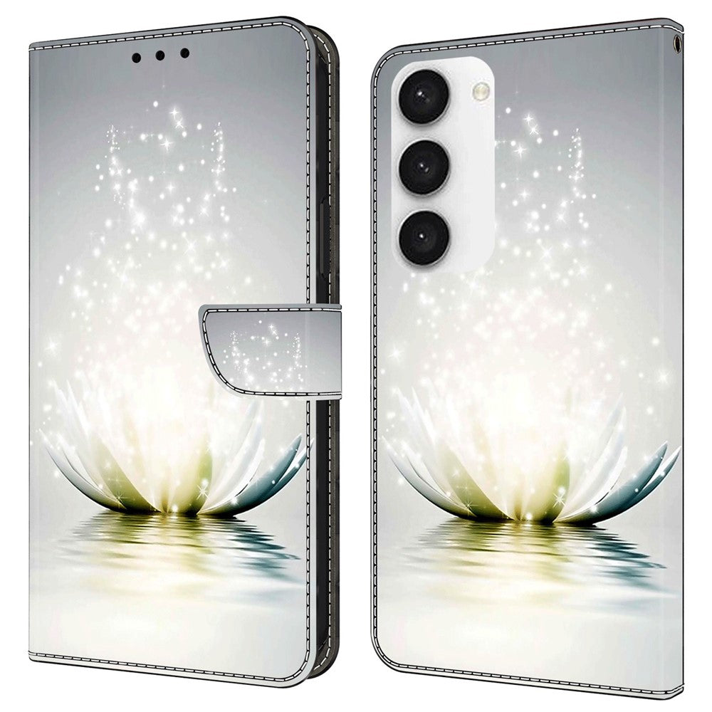 Galaxy S23 FE Wallet-Hülle – Mit 3D-Muster, Kartenfächer & Ständer