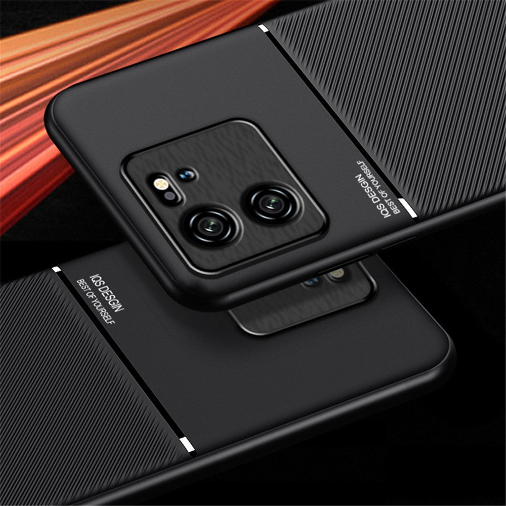 For Xiaomi Redmi K60 Ultra / 13T / 13T Pro Anti-Scratch Phone Cover Built-in Metal Sheet Phone Case PU Leather+TPU Shell