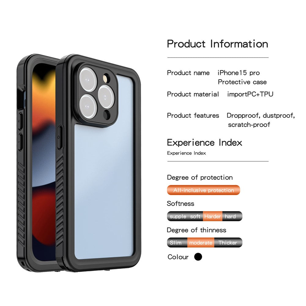 iPhone 15 Pro FS-Serie – IP68 Wasserdicht & Staubdicht