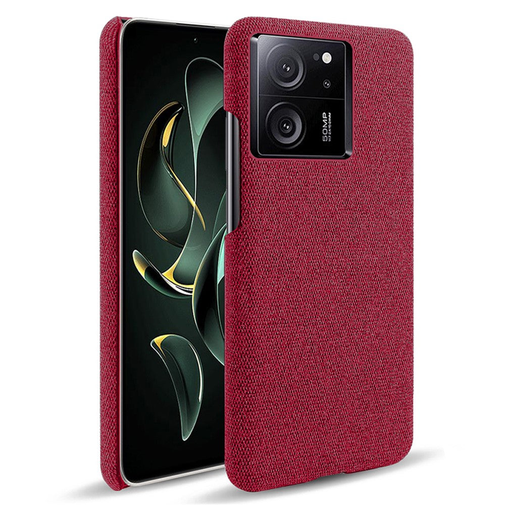 Slim-Fit Phone Shell for Xiaomi Redmi K60 Ultra / 13T / 13T Pro Cloth+Hard PC Protective Phone Cover Case