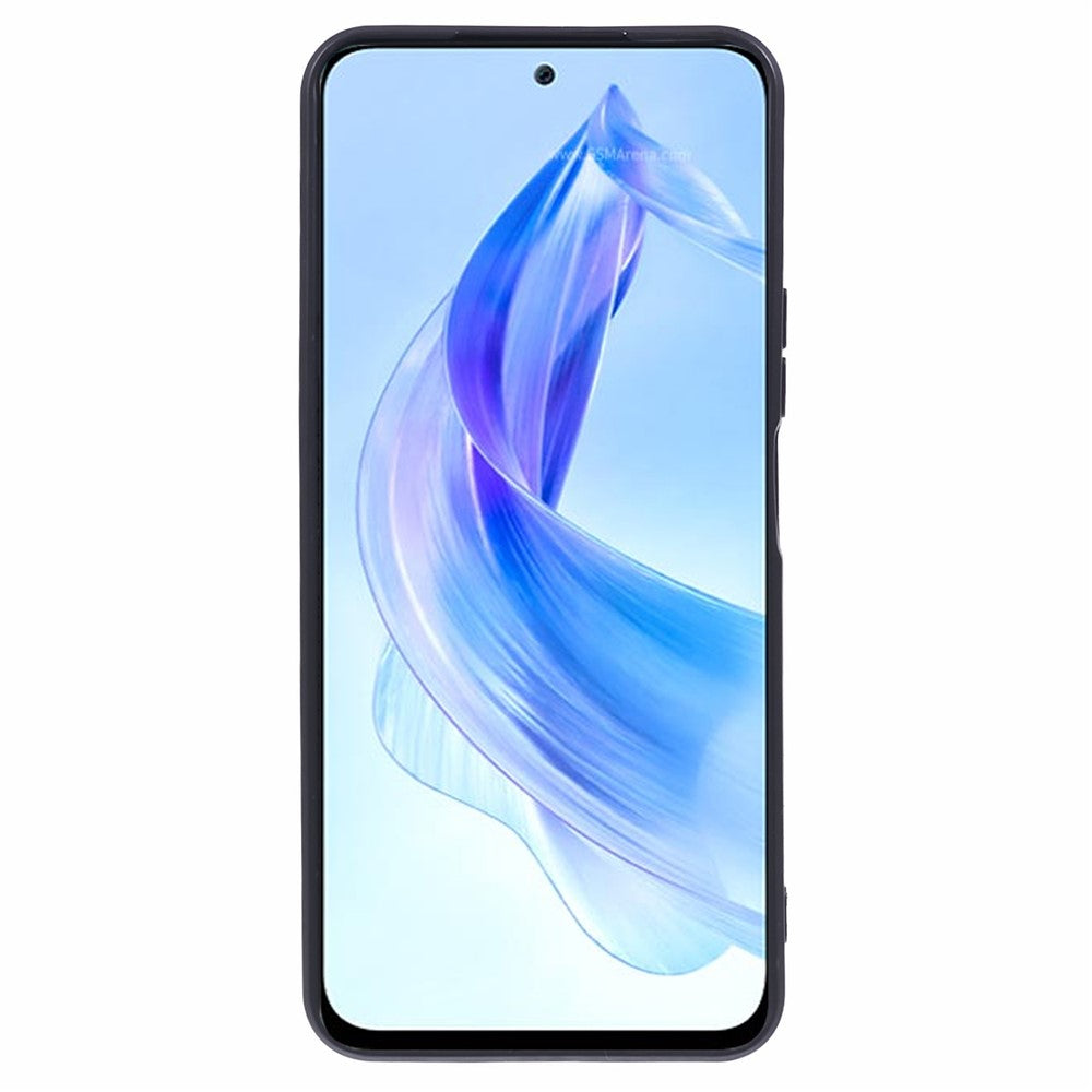 For Honor 90 Lite 5G Slide Lens Protection Phone Case PC+TPU Ring Kickstand Cover