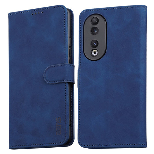 Honor 90 Handyhülle – AZNS Kratzfeste PU-Lederhülle mit Standfunktion, Brieftaschen
