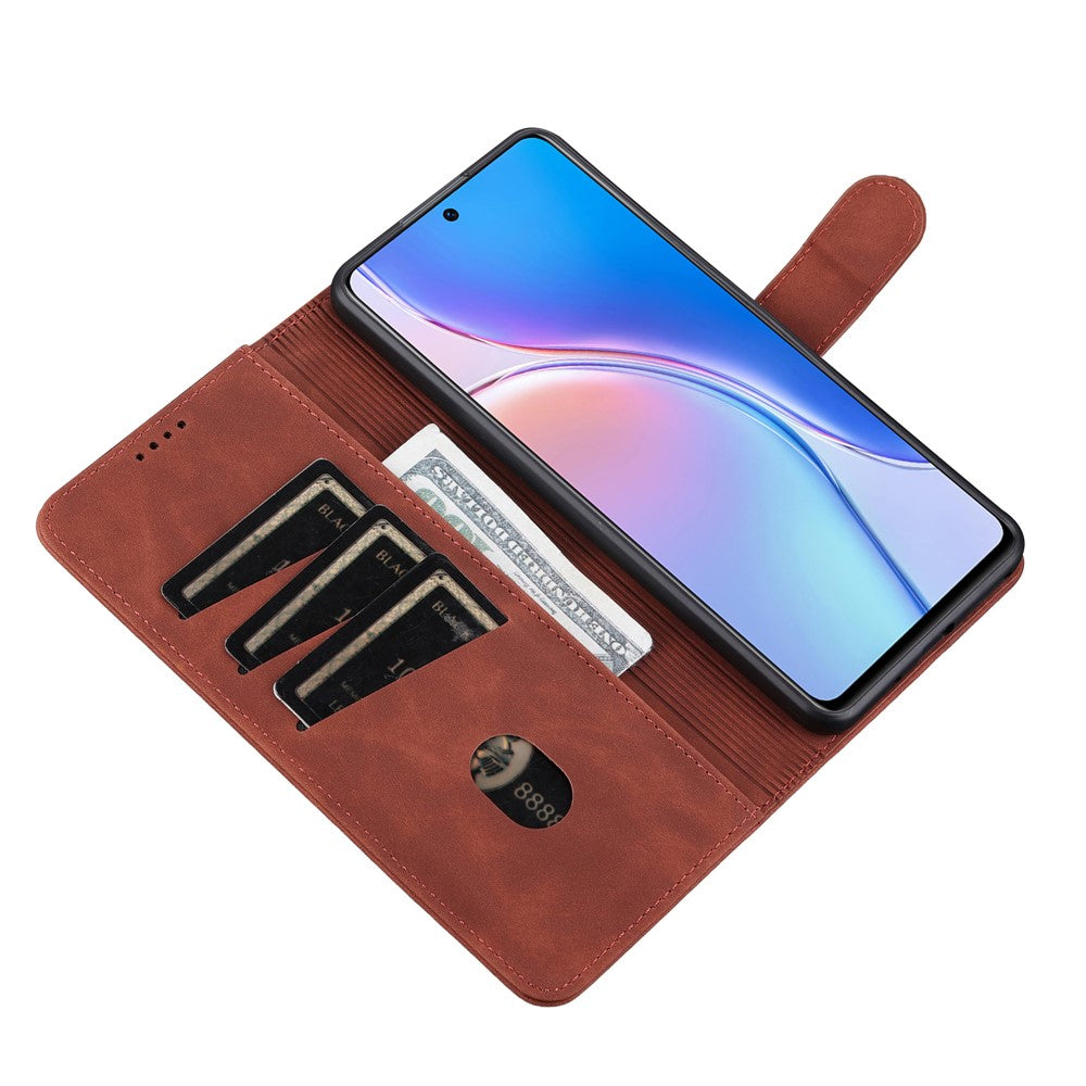 AZNS For Honor 90 Anti-scratch PU Leather Case Stand Wallet Cell Phone Cover