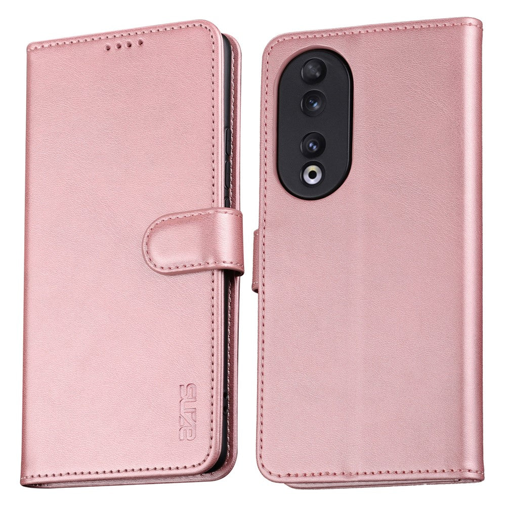 AZNS For Honor 90 Anti-scratch PU Leather Case Stand Wallet Cell Phone Cover