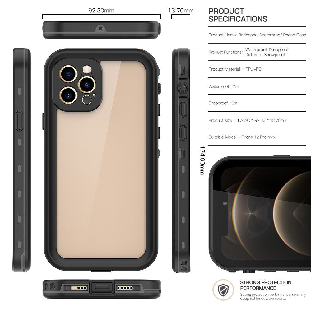 iPhone 12 Pro Max FS-Serie – IP68 Wasserdicht & Staubdicht