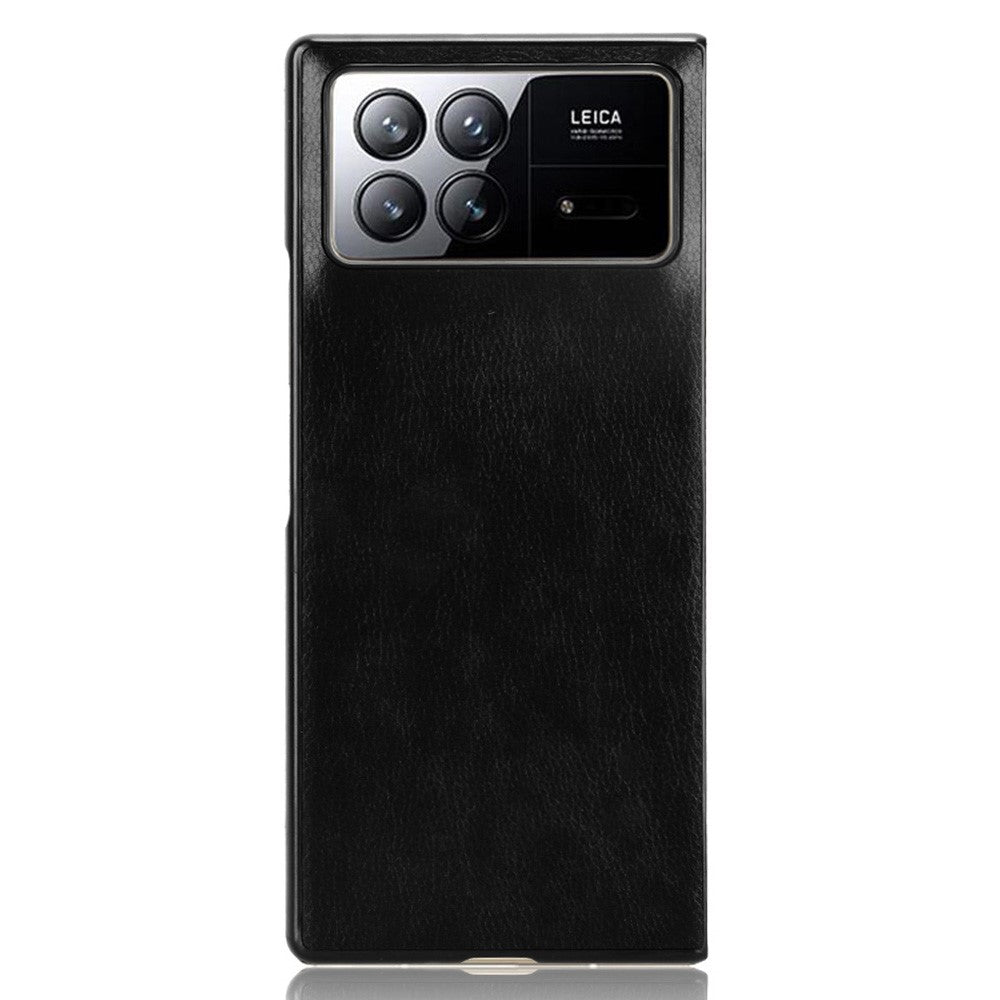 For Xiaomi Mix Fold 3 5G PU Leather Coated TPU+PC Protective Case Litchi Texture Folding Phone Cover