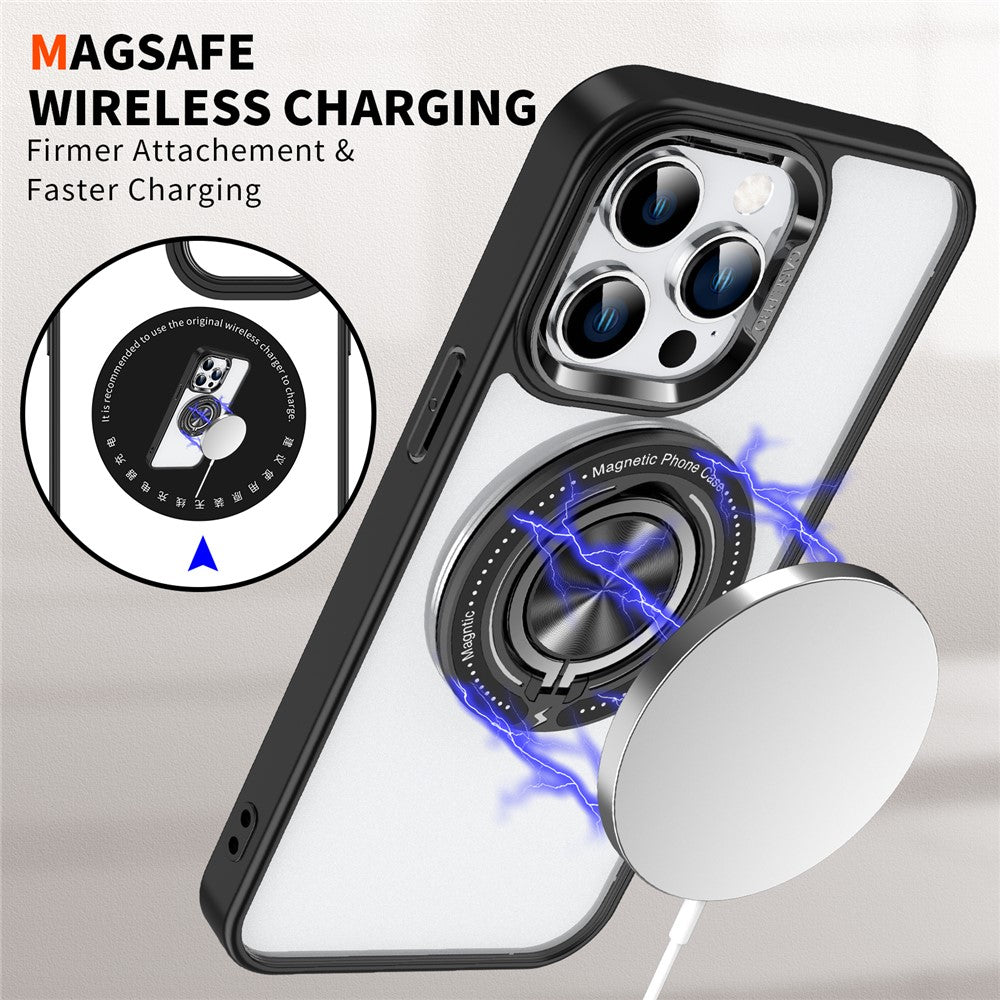 iPhone 15 Pro Max Magnetische Hülle – Kratzfest, stoßfest & mit Ständer