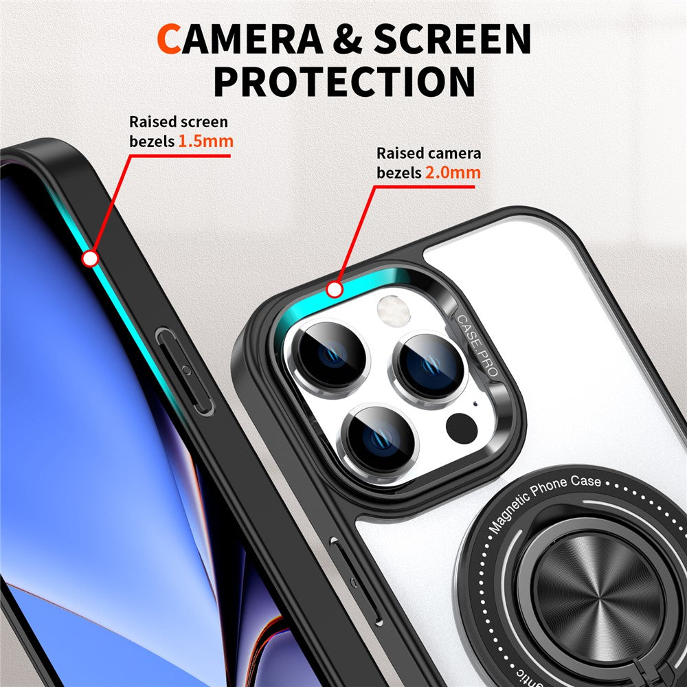 iPhone 15 Pro Max Magnetische Hülle – Kratzfest, stoßfest & mit Ständer