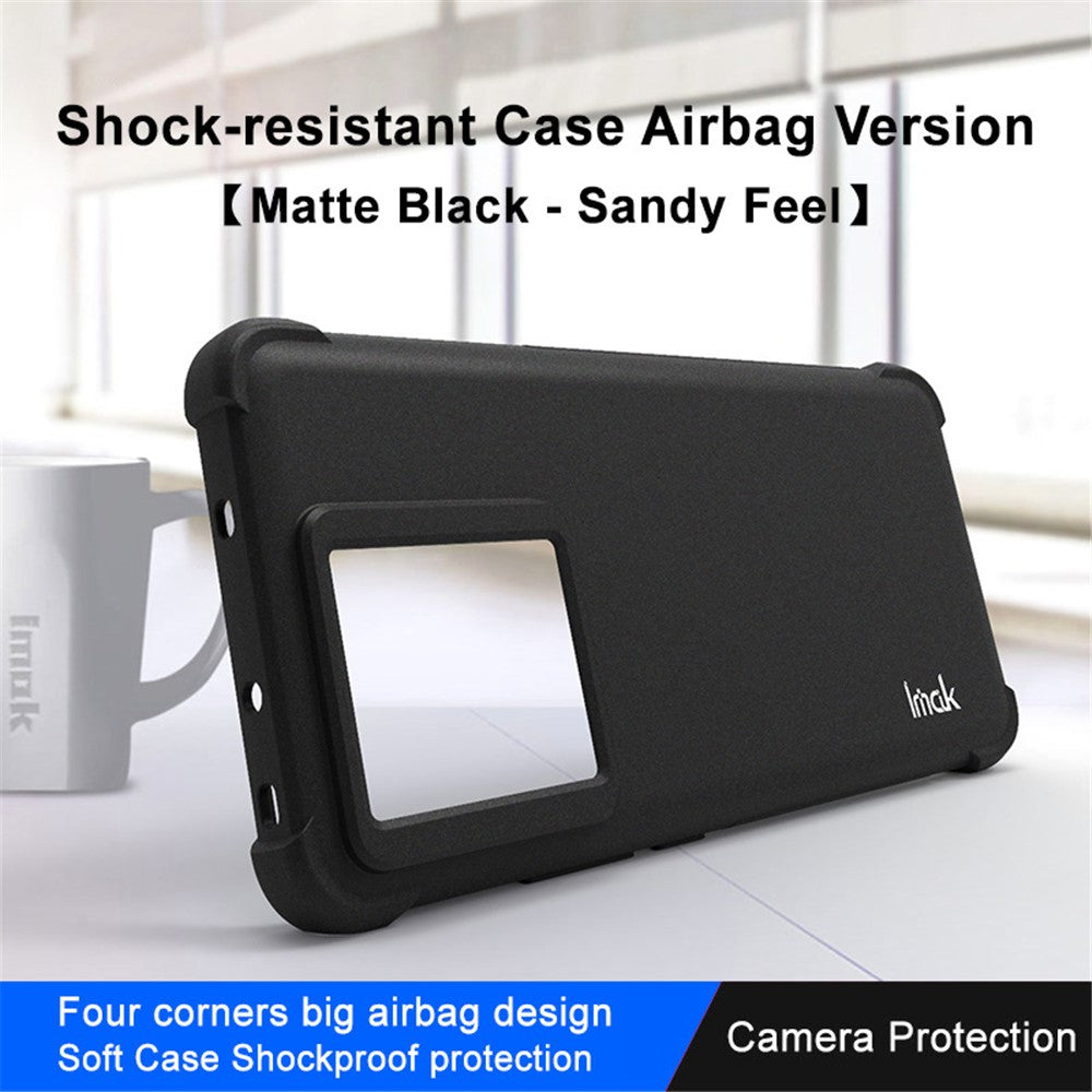 IMAK For Xiaomi 13T / 13T Pro Matte Phone Case Shock-absorbing Airbag TPU Phone Cover