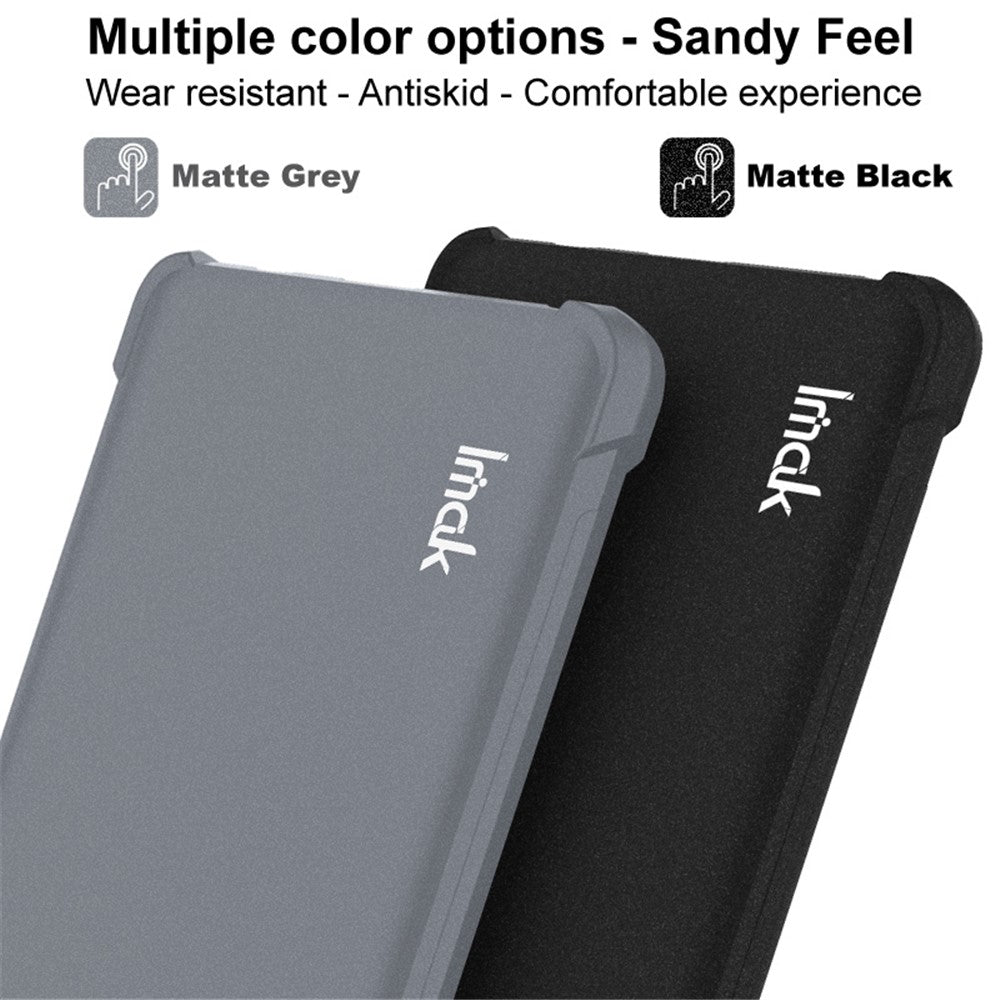 IMAK For Xiaomi 13T / 13T Pro Matte Phone Case Shock-absorbing Airbag TPU Phone Cover