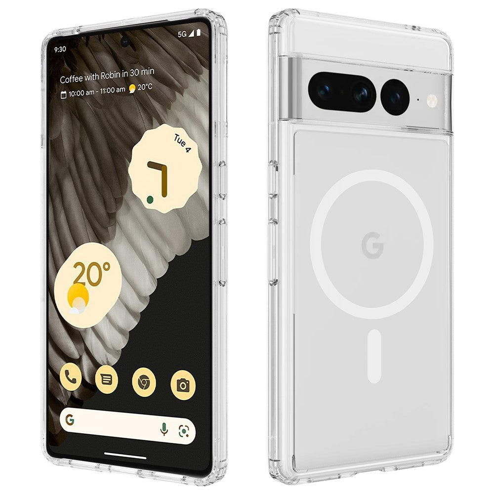 Pixel 7 Pro 5G Magnetische Hülle – Transparent