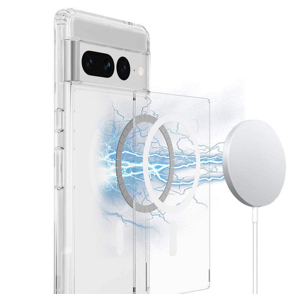 Pixel 7 Pro 5G Magnetische Hülle – Transparent