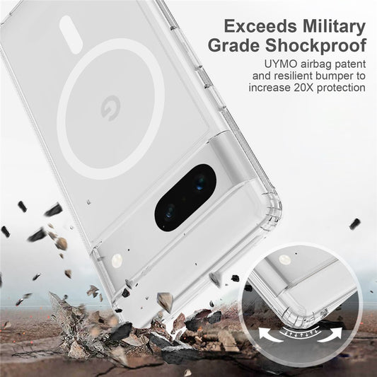 Pixel 7 5G Magnetische Hülle – Transparent