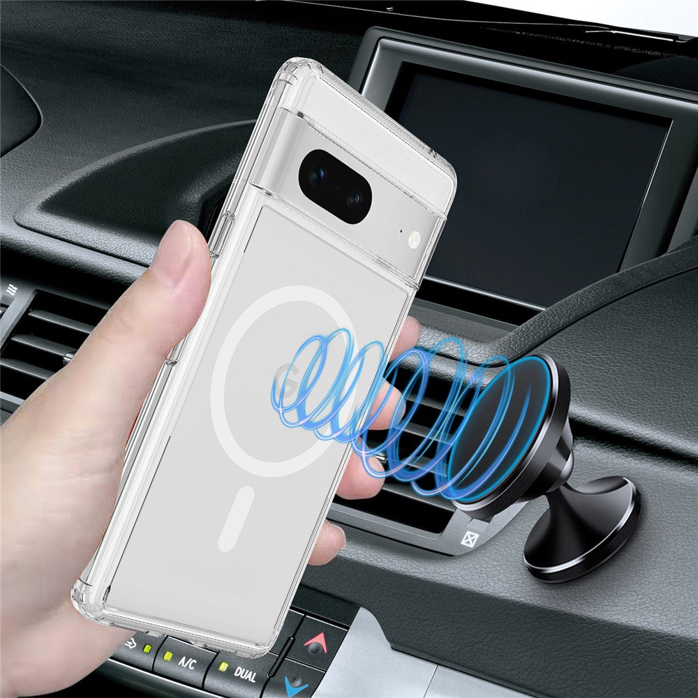 Pixel 7 5G Magnetische Hülle – Transparent