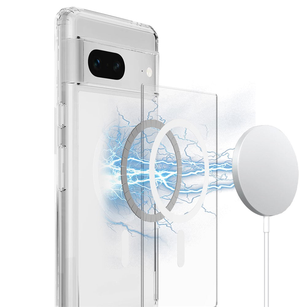 Pixel 7 5G Magnetische Hülle – Transparent