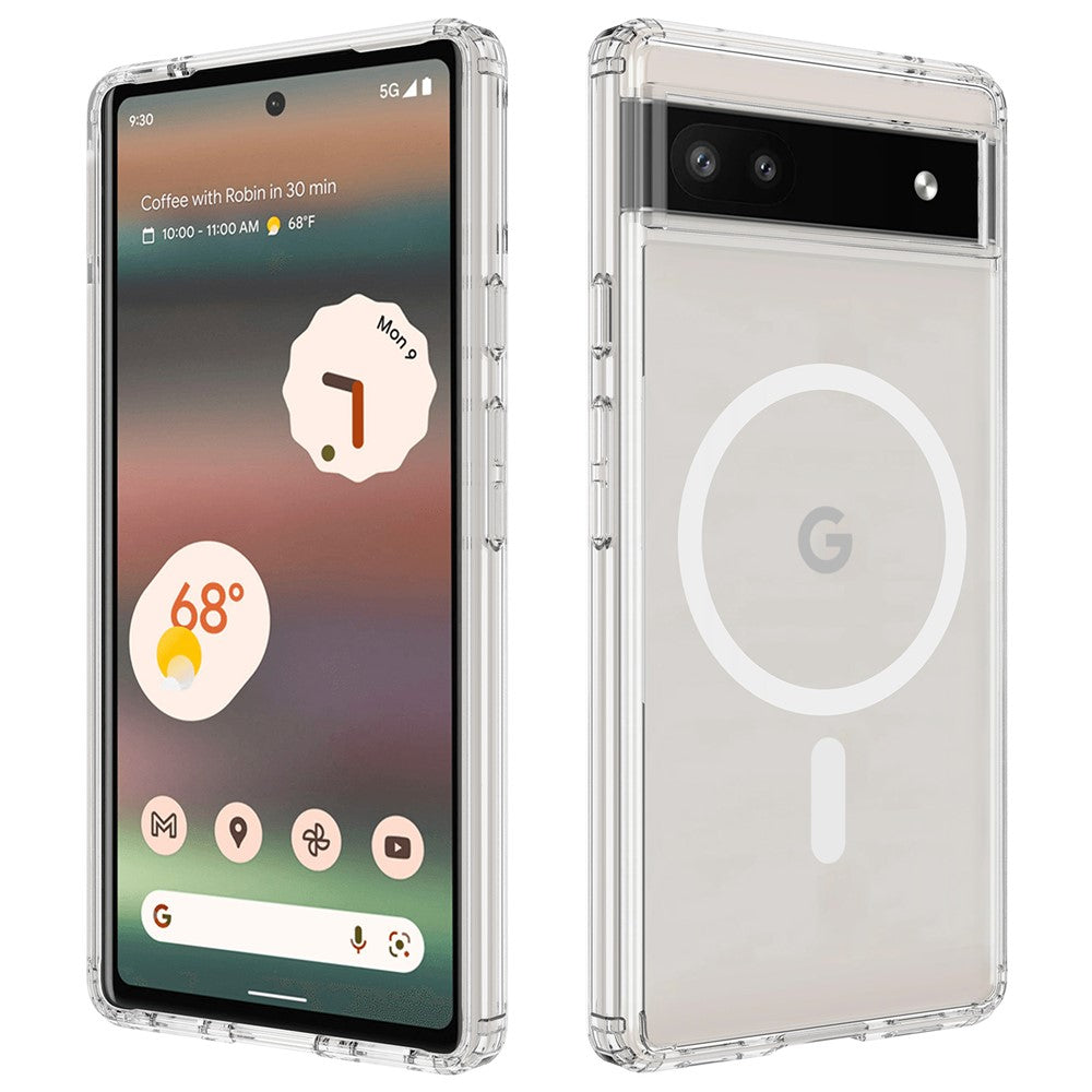 Pixel 6a Magnetische Hülle – Transparent
