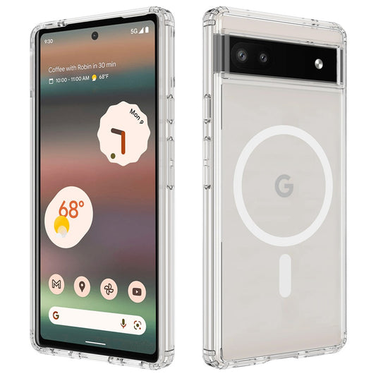 Pixel 6a Magnetische Hülle – Transparent