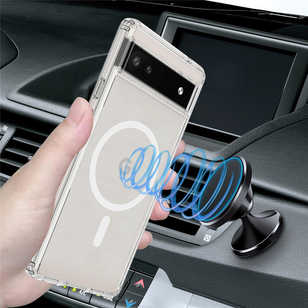 Pixel 6a Magnetische Hülle – Transparent