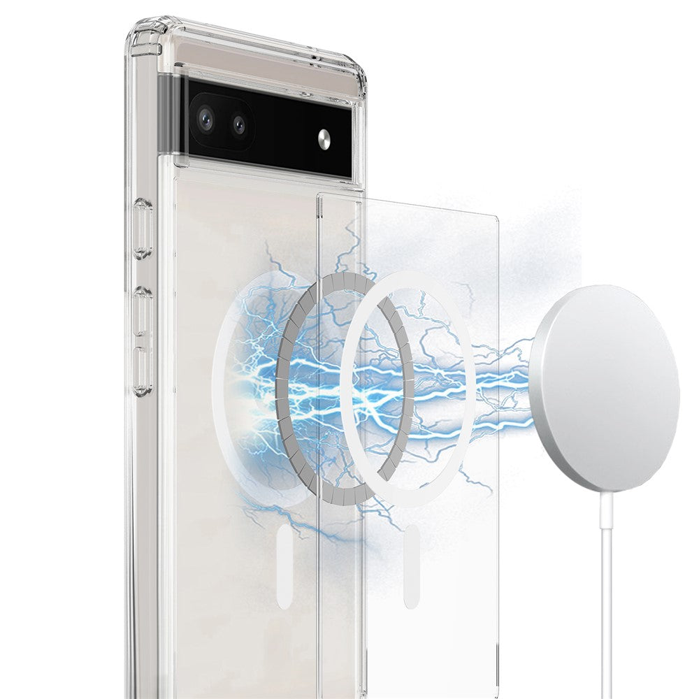 Pixel 6a Magnetische Hülle – Transparent