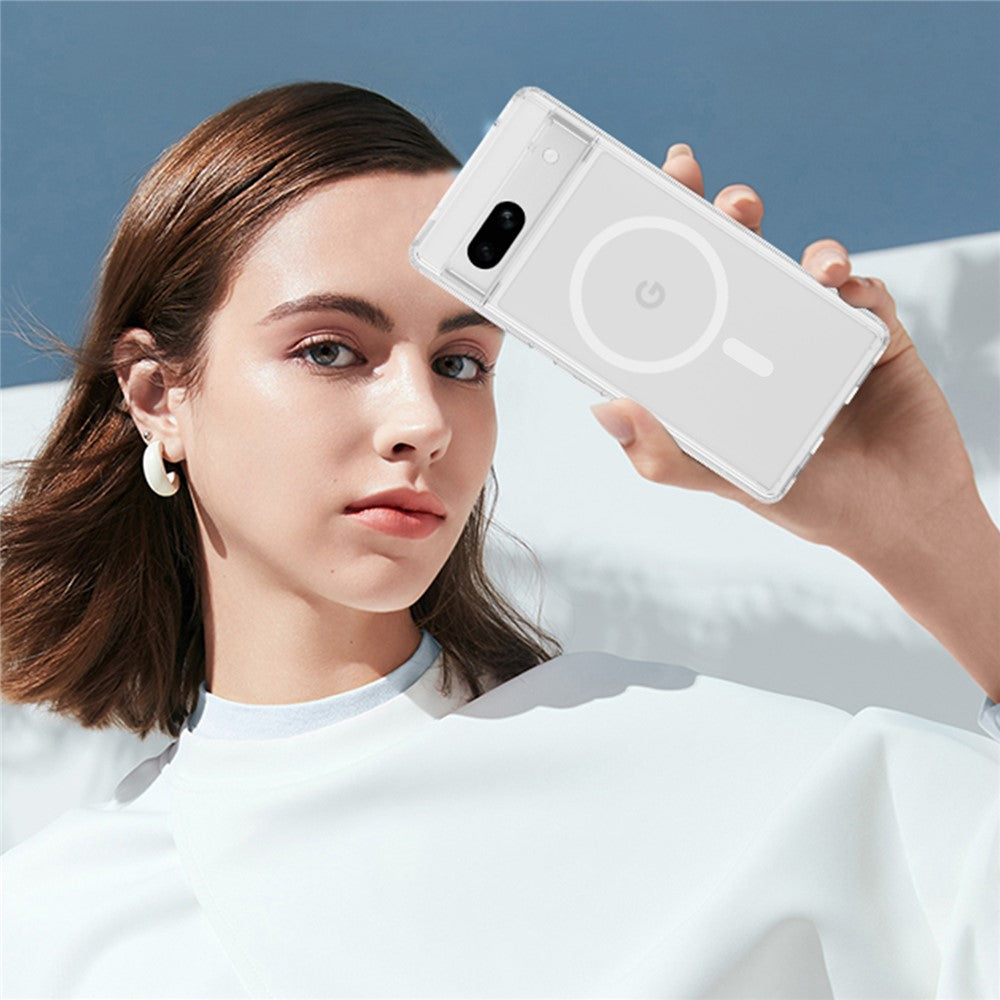 Pixel 7a Magnetische Hülle – Transparent