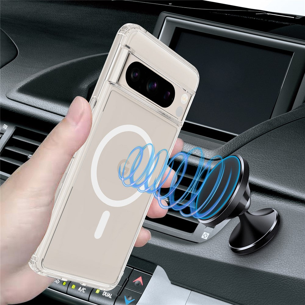 Pixel 8 Pro Magnetische Hülle – Transparent