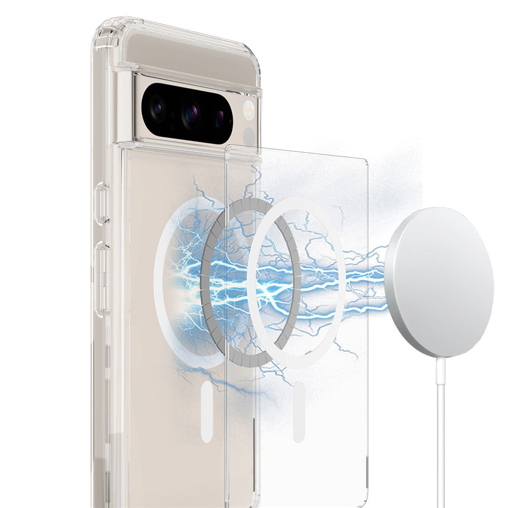 Pixel 8 Pro Magnetische Hülle – Transparent