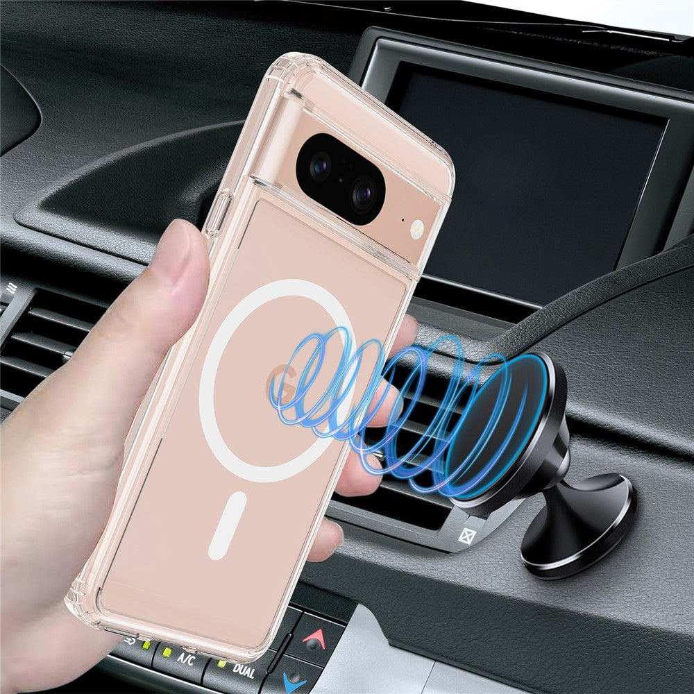 Pixel 8 Magnetische Hülle – Transparent