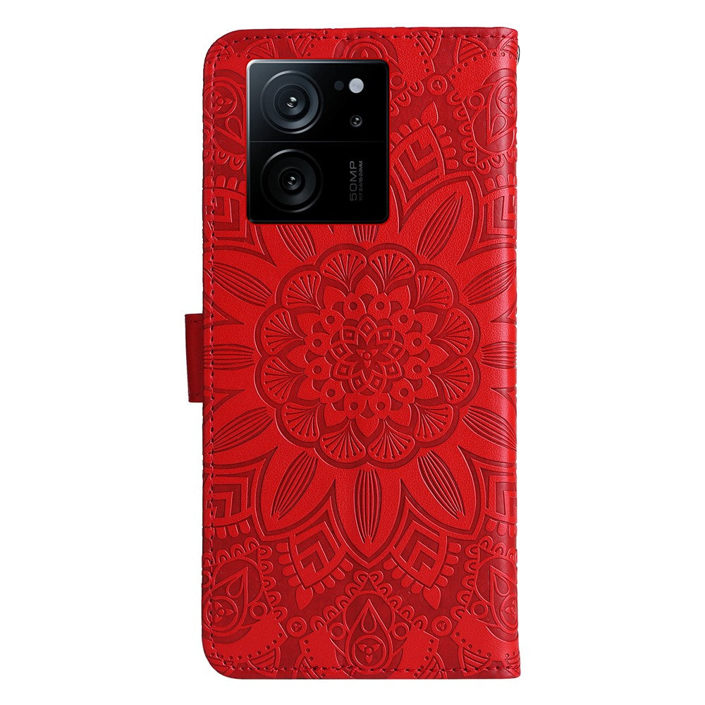 For Xiaomi Redmi K60 Ultra / 13T / 13T Pro Case Wallet Anti-scratch PU Leather Magnetic Phone Cover