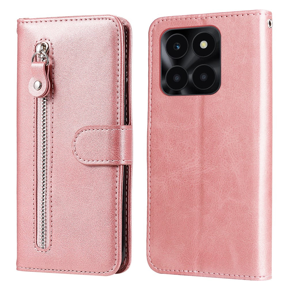 For Honor X6a 4G Case Slim-Fit Phone Shell Stand Function Wallet Cover